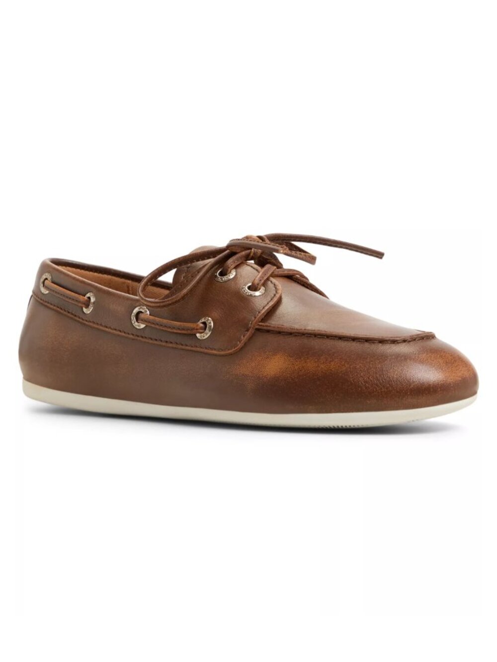 Sperry Top-Sider Slimboat Leather Boat Shoes Tan Women’s Size 6.5 M NWT